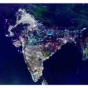 India from space