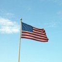us-flag-over-blue-sky