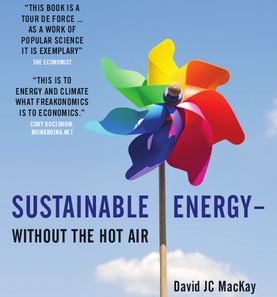 Sustainable energy without the hot air
