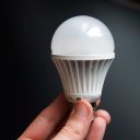 a LED light bulb
