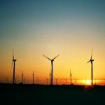 Wind turbines in Spain