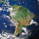 Latin America seen from space
